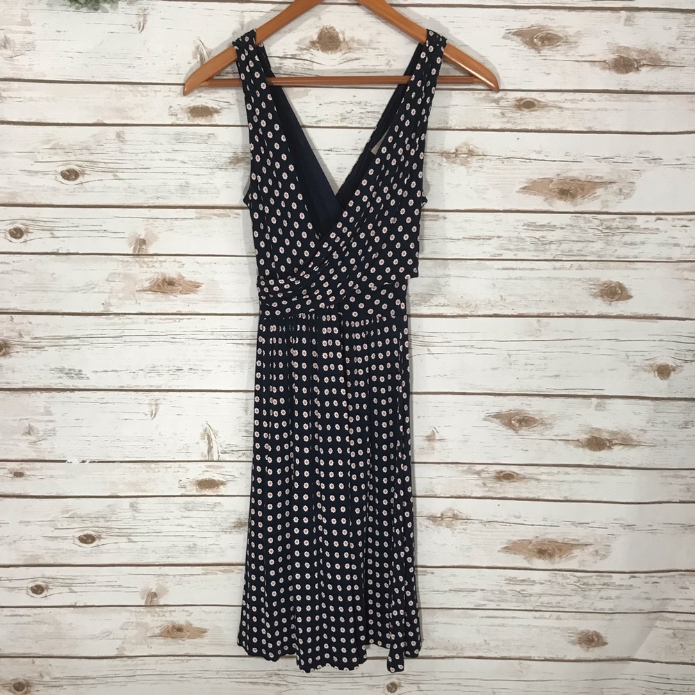 LOFT NAVY BLUE TANK DRESS SIZE XS - Picture 1 of 6